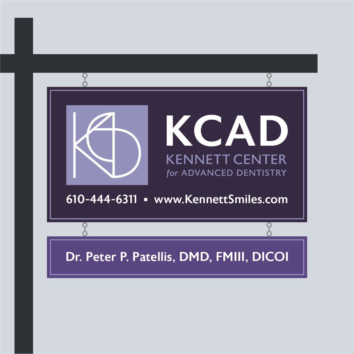 KCAD exterior sign concept