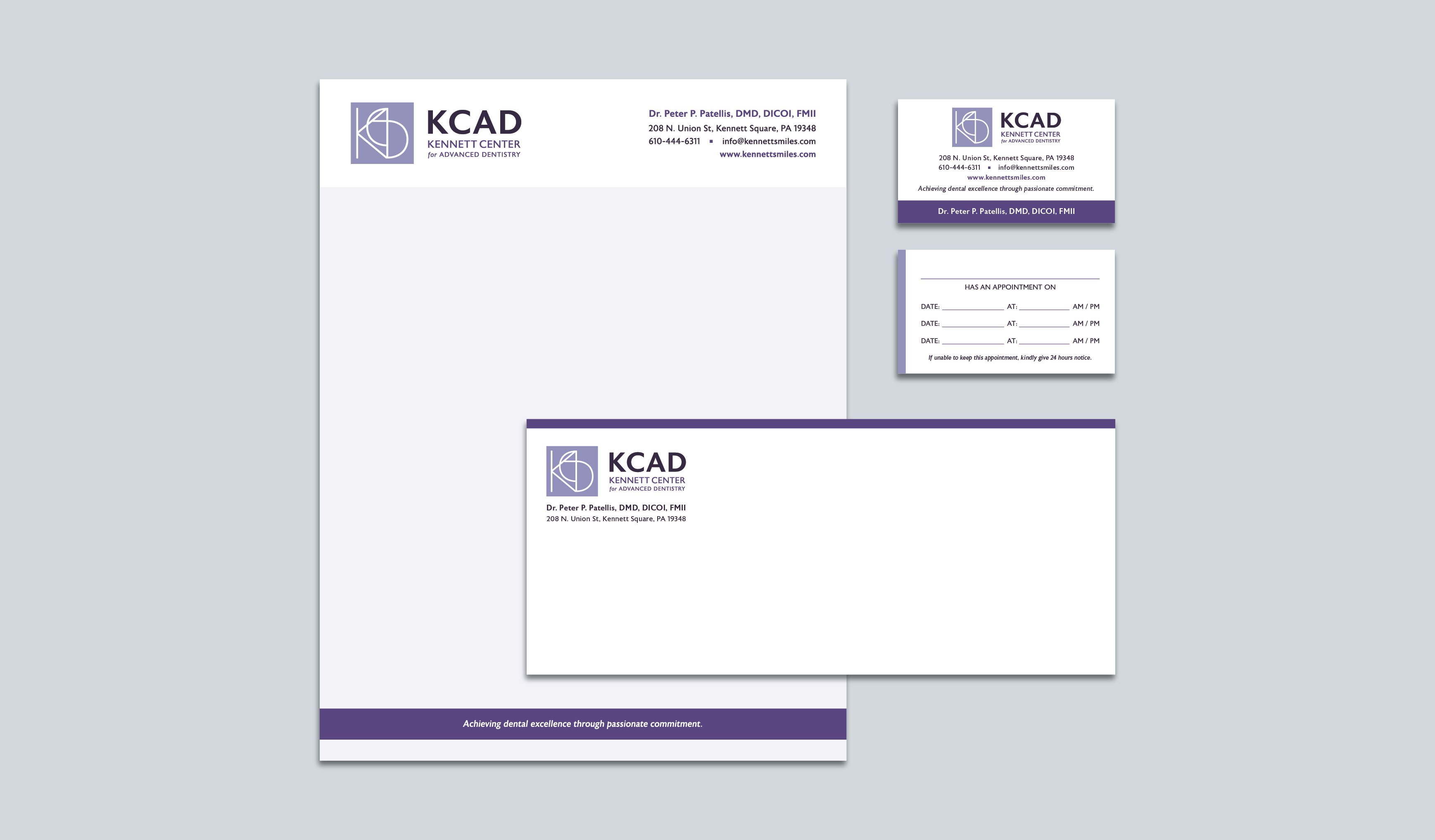 KCAD stationery
