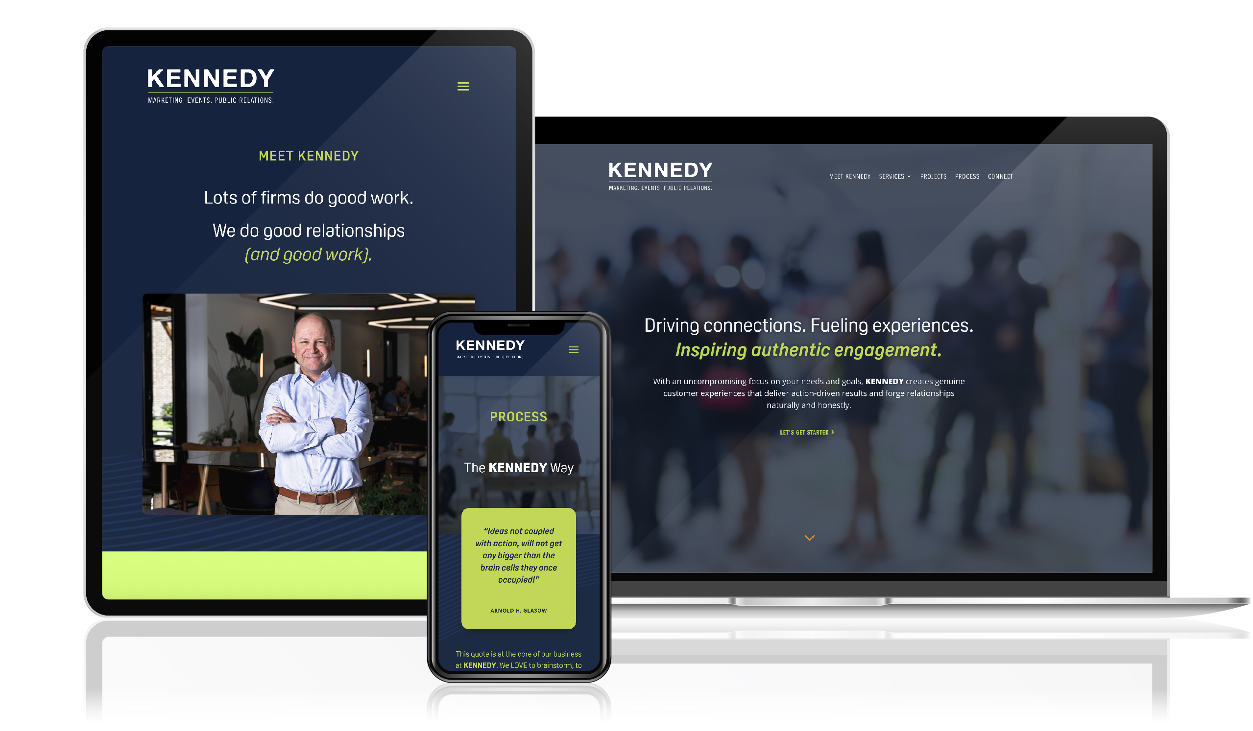 KENNEDY Website Design