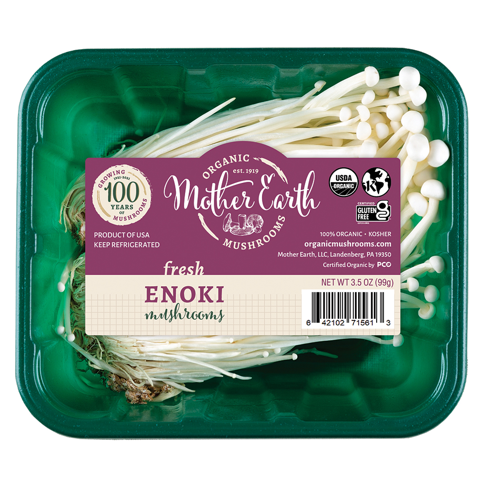Mother Earth Organic Mushrooms Enoki product
